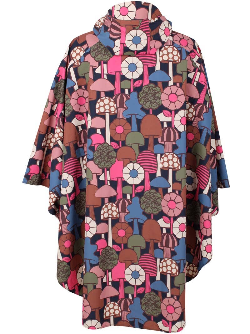 Danefae København - Wholesale Raincoat - Women's - Danebodil Rainponcho Dk Navy MYCOLOGY7