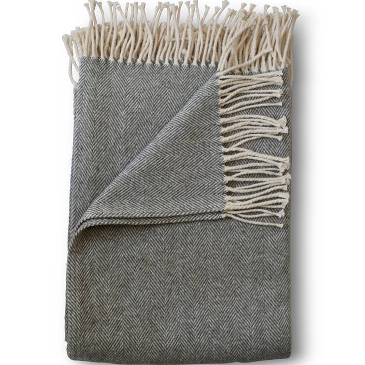 Evangeline Linens - Wholesale Throw Blanket - NEW! Cotton Herringbone Throws15