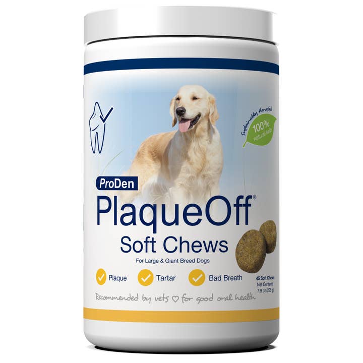 PlaqueOff Soft Chews Large Breed 45ct for wholesale by Pet Palette Distribution