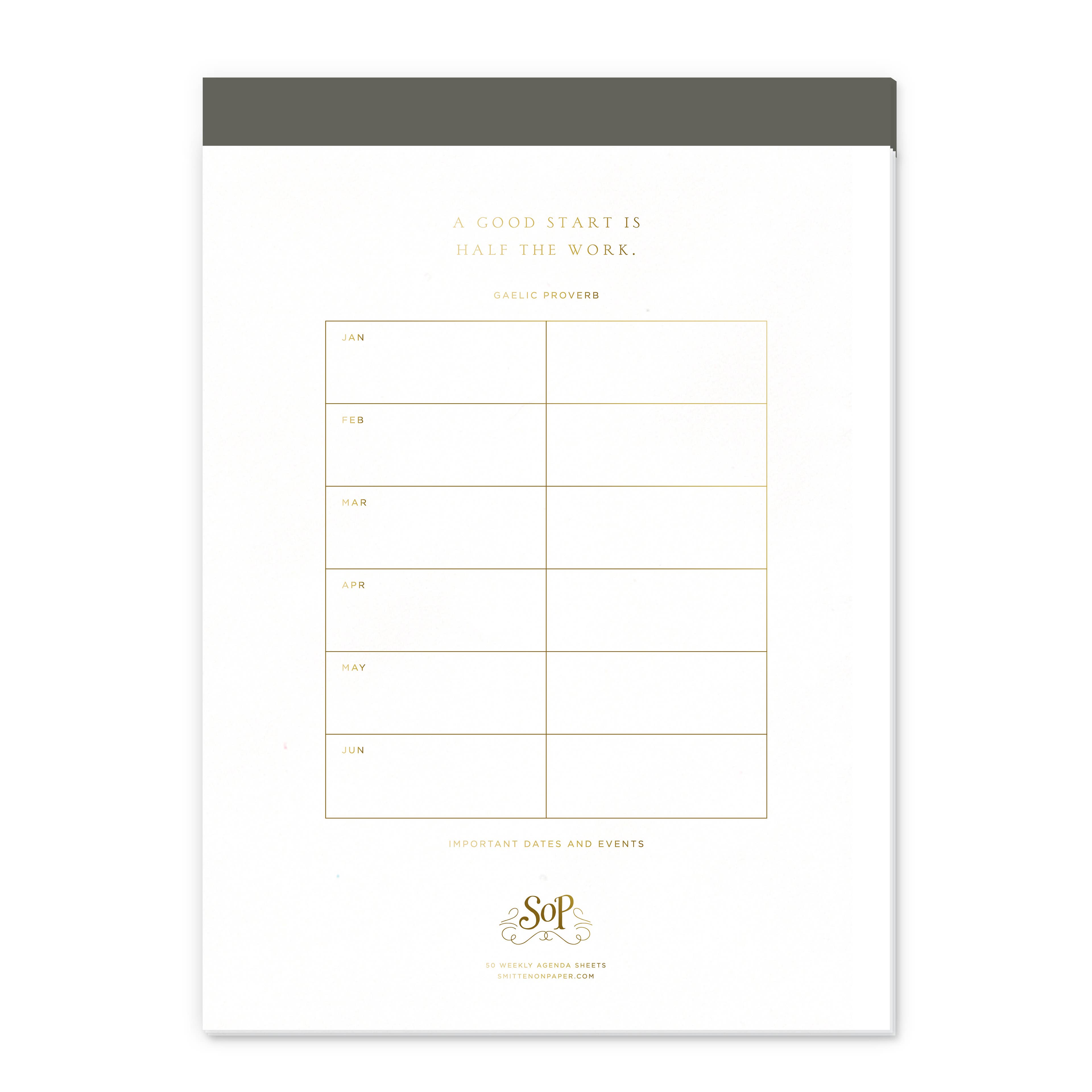 Smitten on Paper - Vente Blocs-notes - Bloc juridique Ledger1