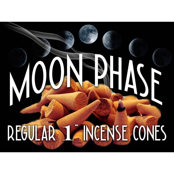 Ensemble de Cônes d'Encens Phases de la Lune avec Magie Lunaire pour la vente par Hazel Fern Scents