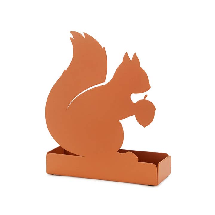 Balvi - Wholesale Outdoor Ornament/Decor - Mosquito spiral holder, Squirrel, brown, metal