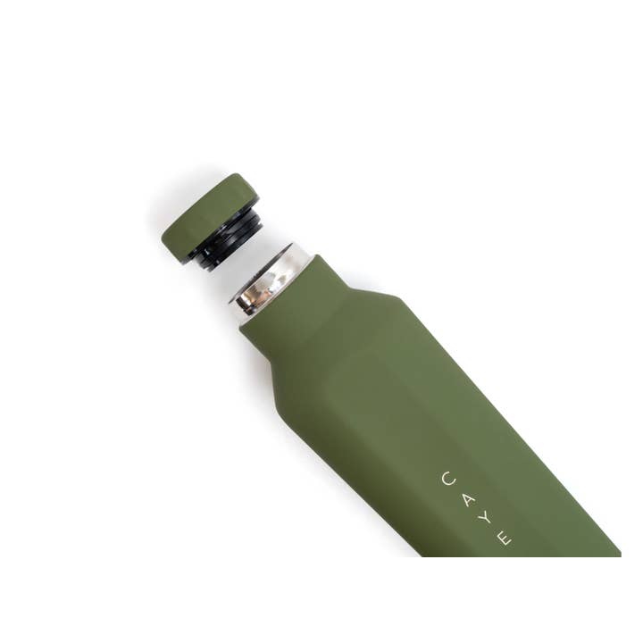 Caye Life - Wholesale Water bottle - Galapagos | 500ml Reusable Bottle | Matte Green1