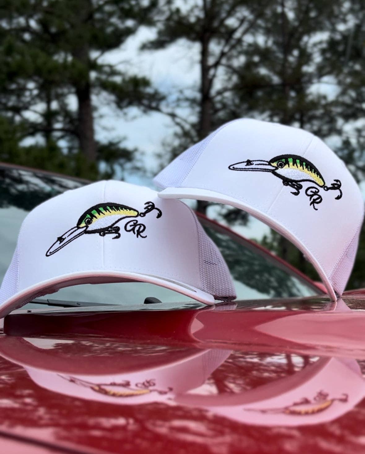 Ghost Ridge Brand - Wholesale Trucker Hat - Unisex - White Richardson 112 Crankin0