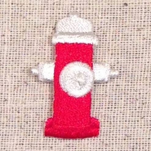 Red Fire Hydrant - Iron on Applique - Embroidered Patch - 691817 for wholesale by Wholesale Applique