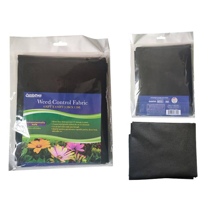 Tela de control de malezas 1.5m x 1.5m 126.8g para venta al por mayor de Deluxe Import Trading