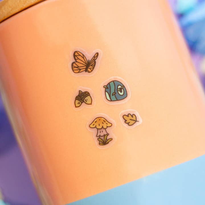 Unicorn Eclipse - Wholesale Sticker - Forest Finds Clear Deco Sticker Sheet2