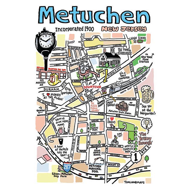 Tom Lamb Maps - Vendita all'ingrosso Cartoline - Cartoline Cartoline4