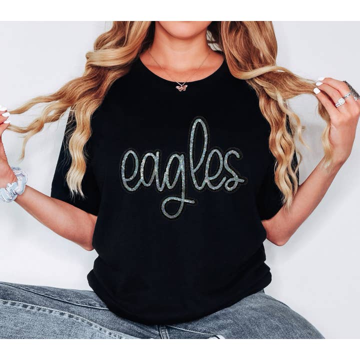 Trendy Transfers - Wholesale Patch - Eagles Sequin Patch3