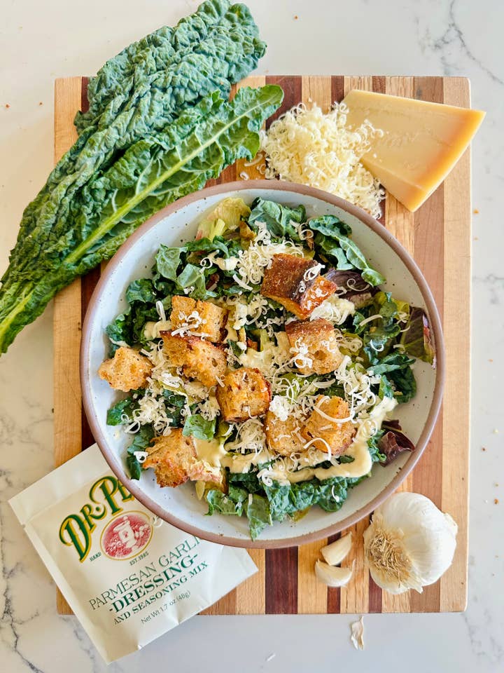 Parmesan Garlic Dressing Mix for wholesale by Dr. Pete's Foods