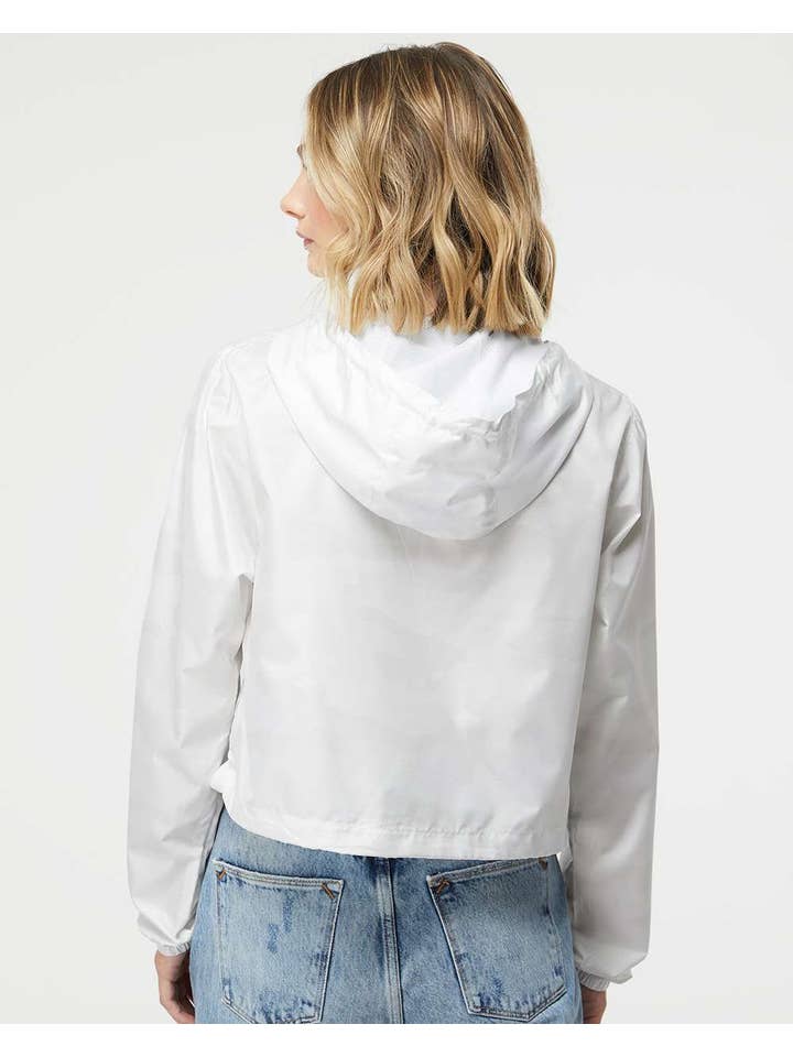 Print The Dream - Wholesale Windbreaker – Women’s - Women's Lightweight Quarter-Zip Pullover Crop Windbreaker10