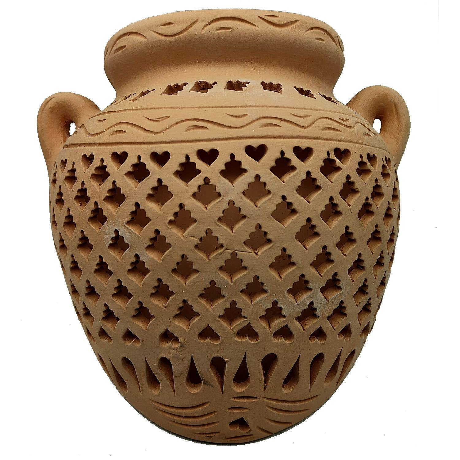 Etnico del Mondo - Wholesale Vase - Tunisian Handmade Terracotta Amphora Wall Vase2