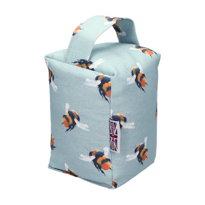 Door Stop Bumblebee for wholesale by The Wheat Bag Company