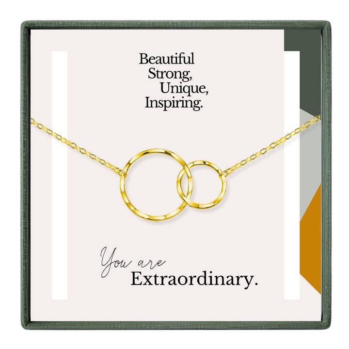 Inspirational Jewelry Gift for Her - Gold or Silver Necklace for wholesale by hope love shine
