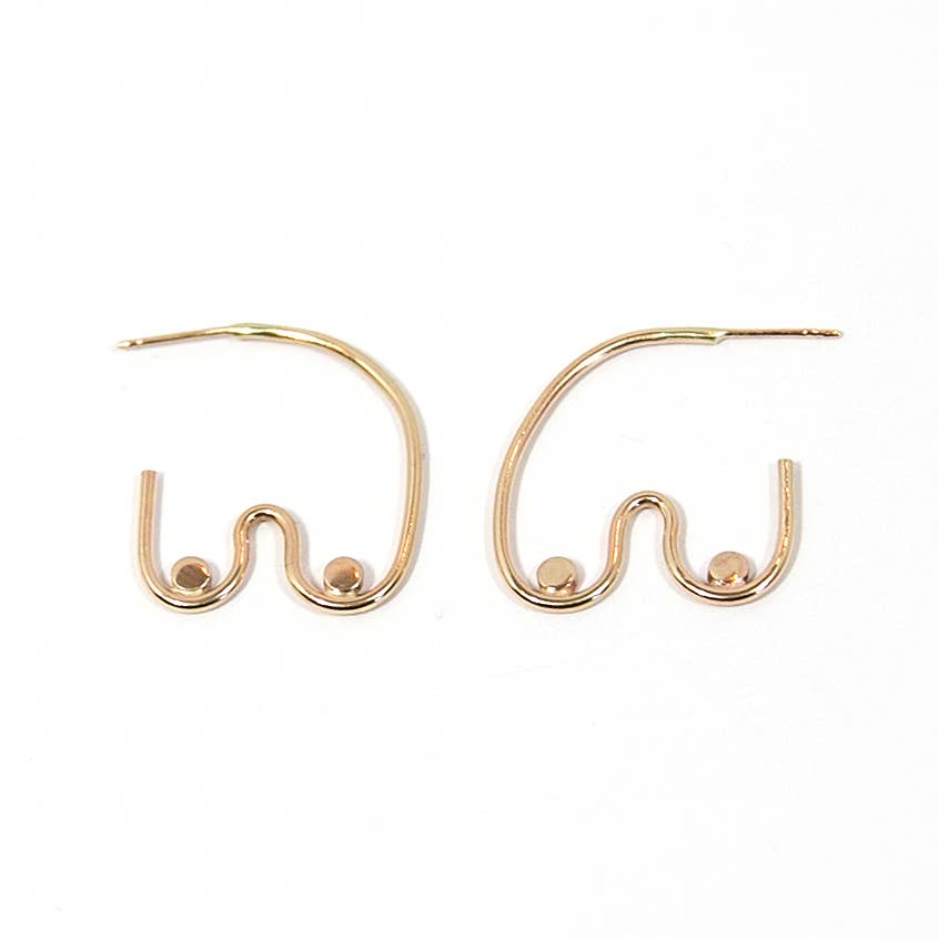 Anethum Jewelry – Großhandel Hoops – Boobie Hoops0