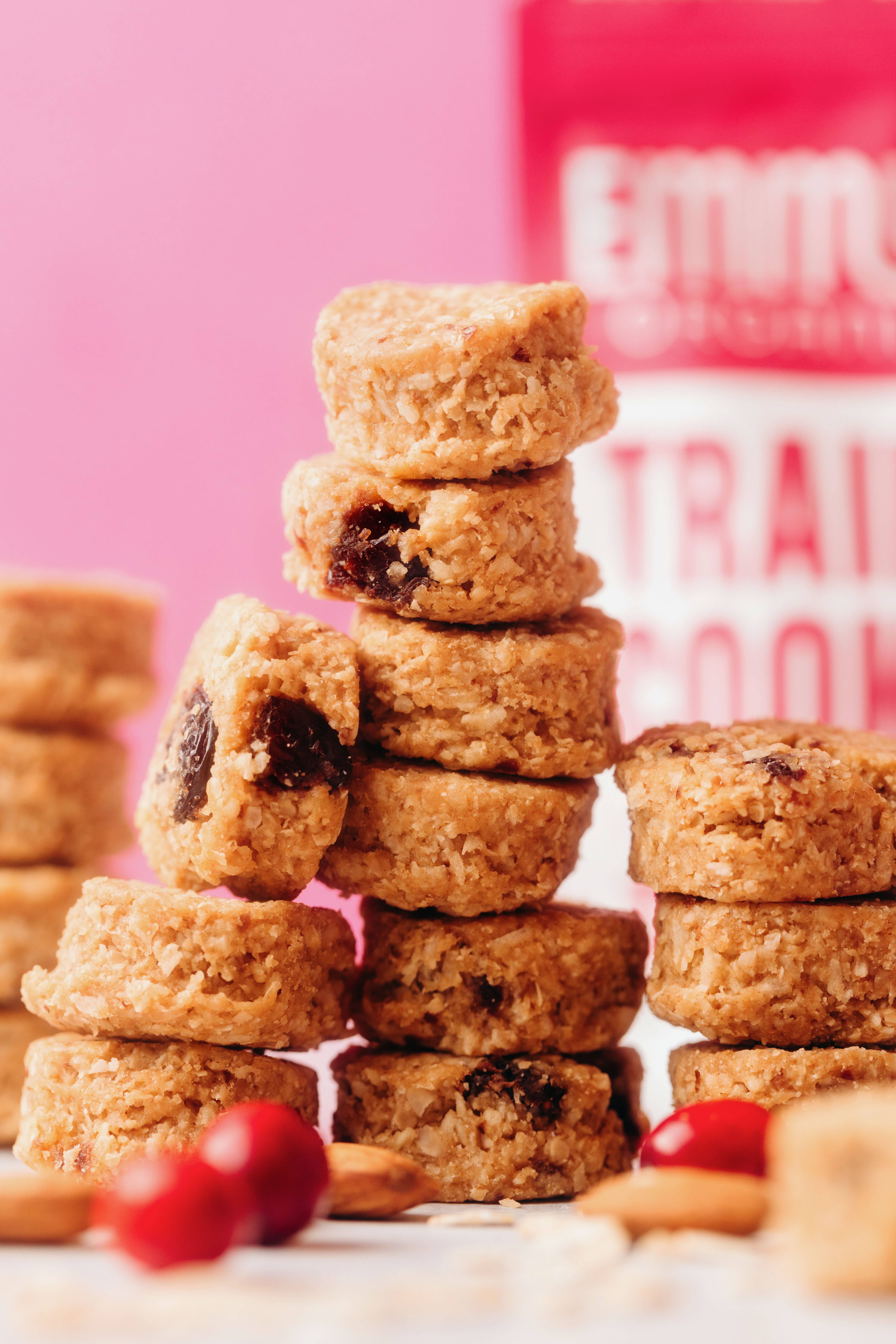 Emmy's Organics - Wholesale Cookie - Almond Cranberry Trail Cookies 4oz Master Case (24 units)1