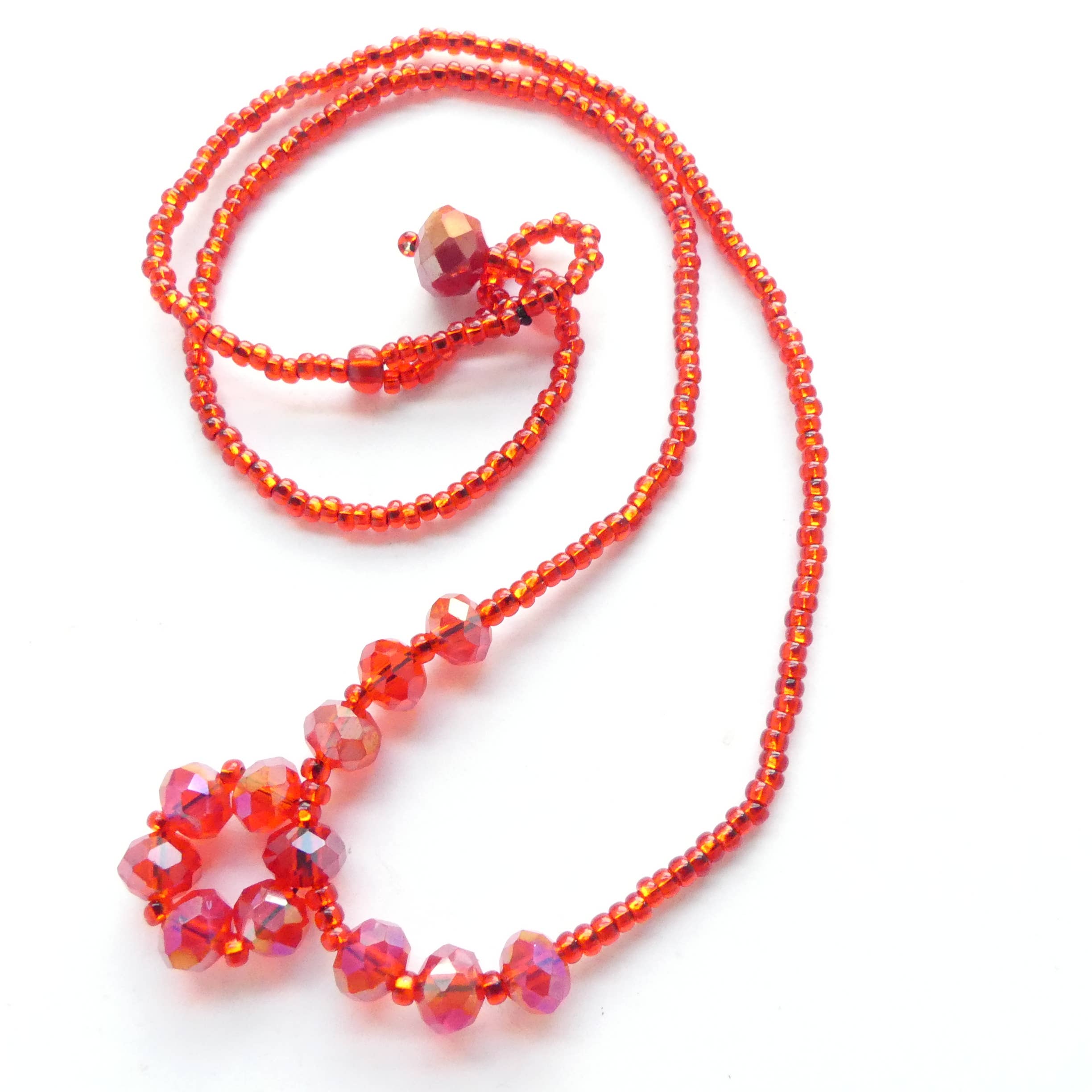 DIAMANTI DESIGNS - Wholesale Beaded/Pearl Necklace - Small Crystal Circle Necklace0