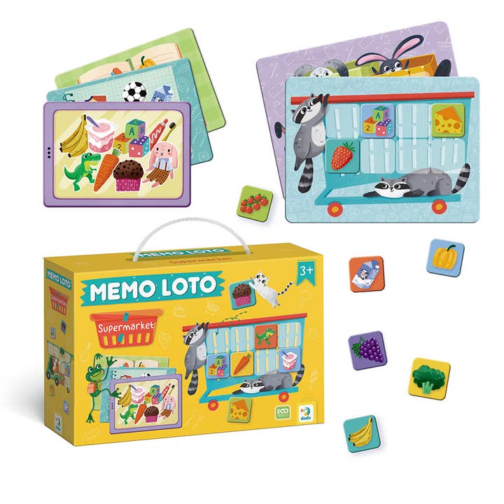 Board Game Lotto Supermarket for wholesale by DoDo Brand