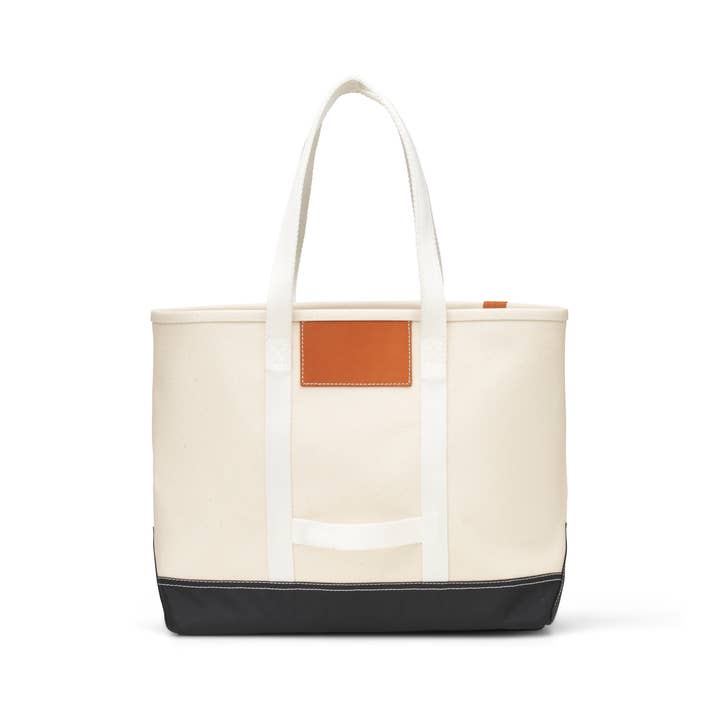 Boulevard - Wholesale Tote Bag - Women's - "Finn" Black Canvas Tote (Personalizable)1