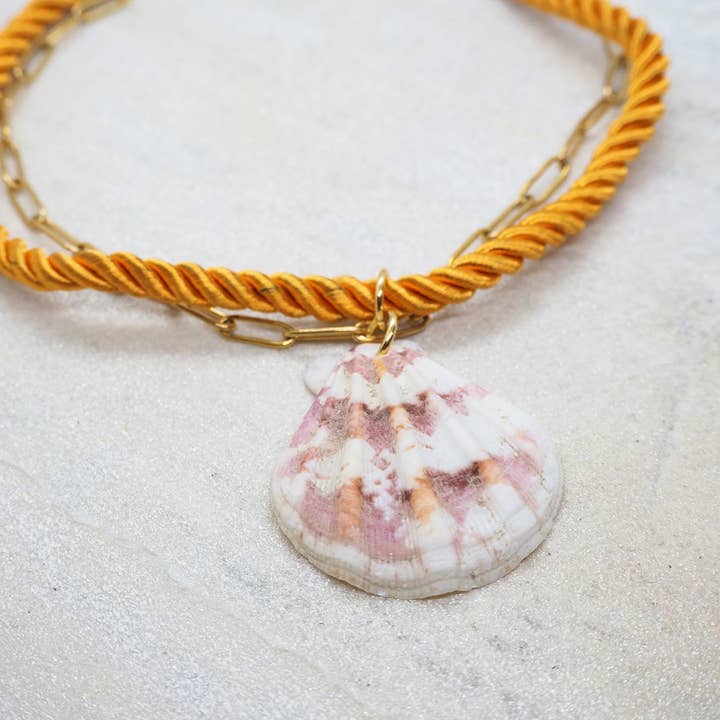 CIAO.STUDIOS – wholesale Hänge-/berlockhalsband – Shelldealer-halsband choker med naturlig snäcka2