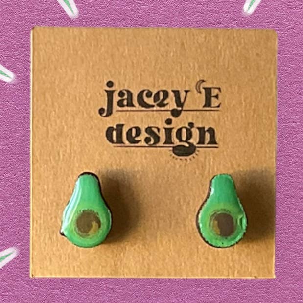 Clous peints Dainty à l'avocat pour la vente par Jacey e Design