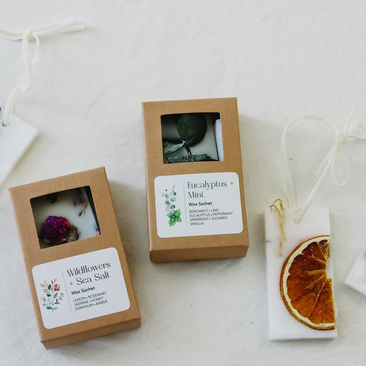 Florissant Collective - Wholesale Sachet - Citrus + Honeysuckle Wax Sachet11