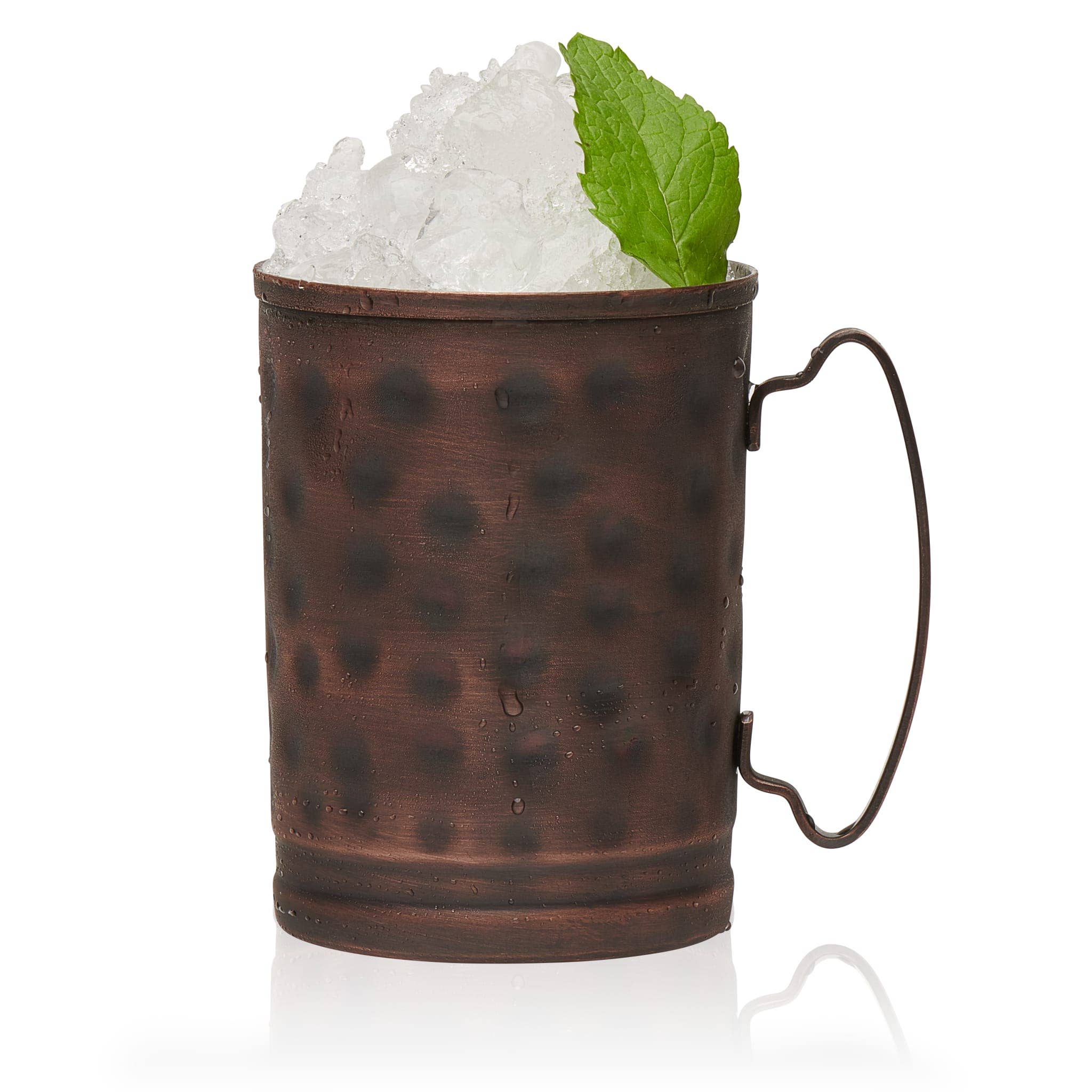 Libbey - Wholesale Cocktail/Liquor Glass - Libbey Moscow Mule Hammered Copper Mugs, 14-ounce, Set of 43