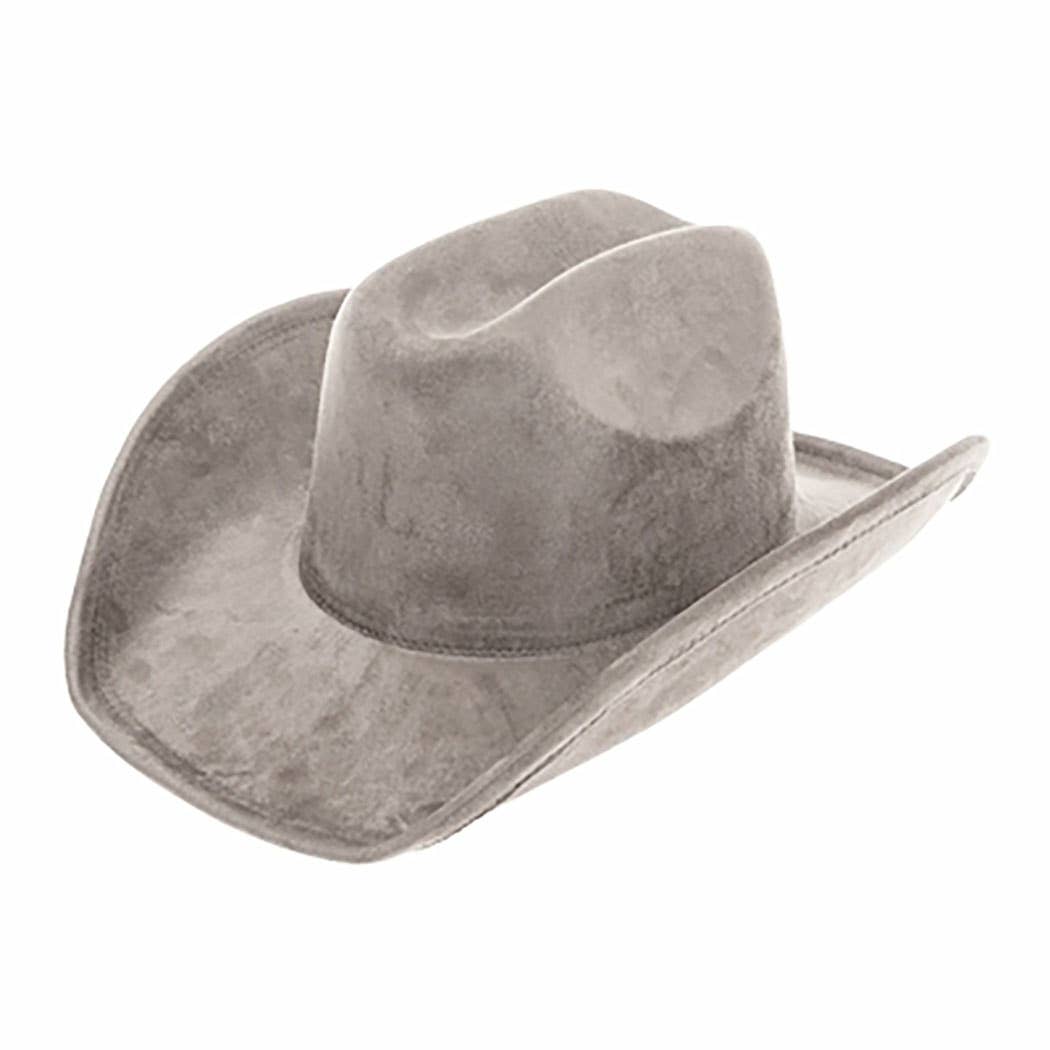 AdornWise - Wholesale Cowboy Hat - Unisex - Vegan Suede Western Cattleman Hat9