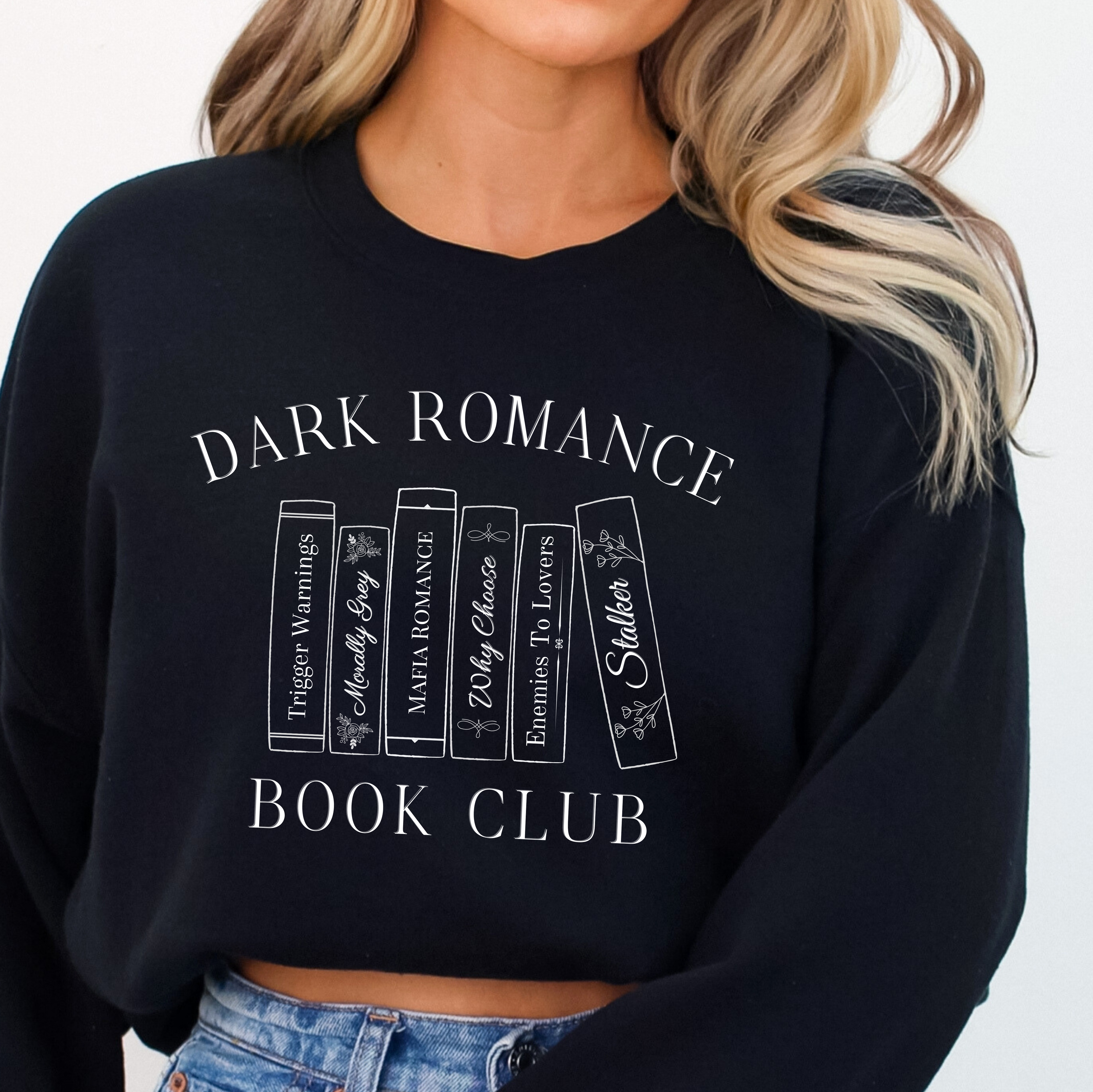 Little Smut Closet - Wholesale Graphic Sweatshirt - Women's - Dark Romance Book Club Sweatshirt2