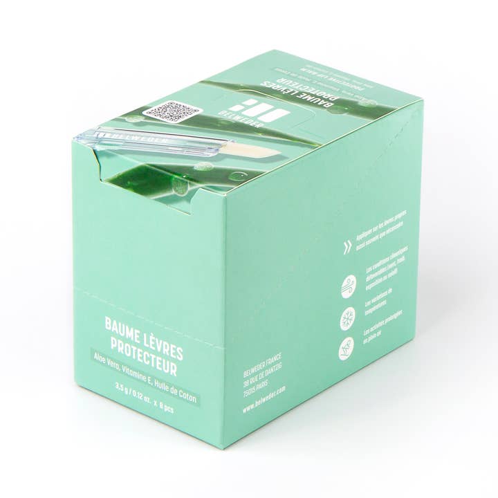 PROTETOR LABIAL ALOE Vera Vitamina E Óleo de Algodão por atacado de BELWEDER