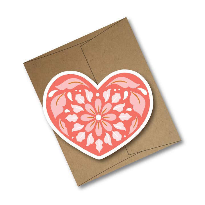 Coeur découpé pour la Saint-Valentin pour la vente par Franky and J. Designs