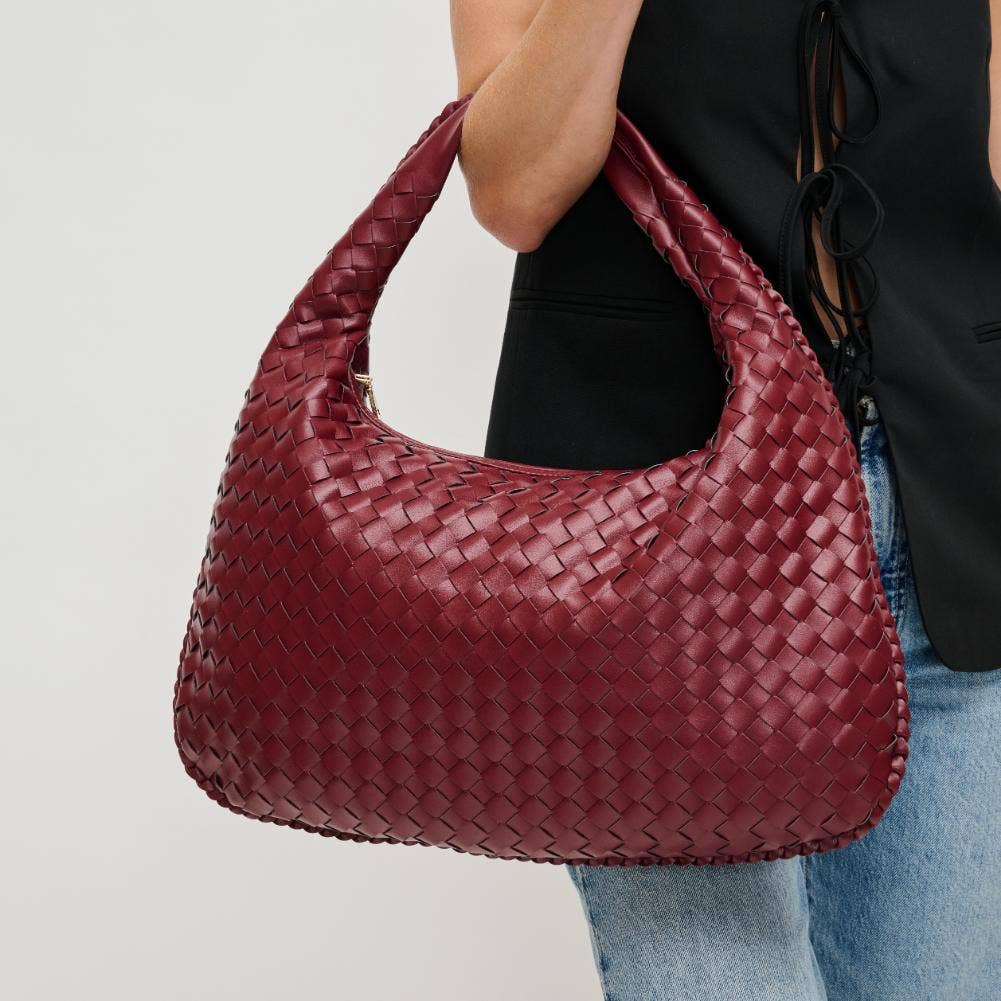Urban Expressions – Großhandel Schultertasche – Damen – Victoria Hobo-Tasche mit geflochtenem Design aus veganem Leder39