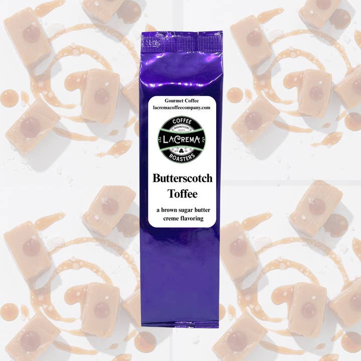 Butterscotch Toffee Perfect Pot 1.5 oz for wholesale by La Crema Coffee Company