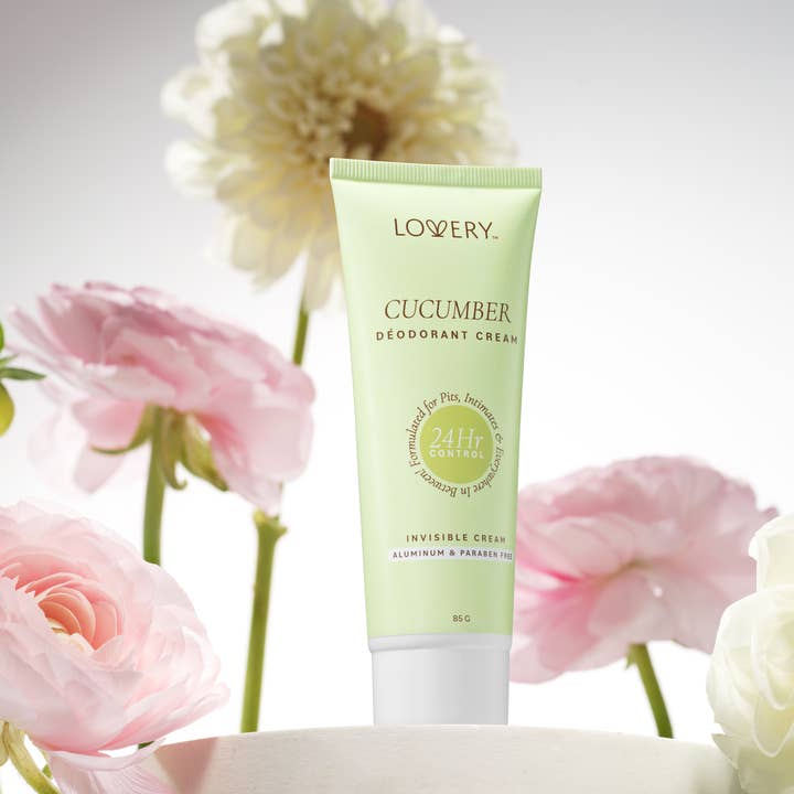 Lovery - Wholesale Deodorant - Unisex - Cucumber Scented Whole Body Deodorant Cream, 24 Hour Control2