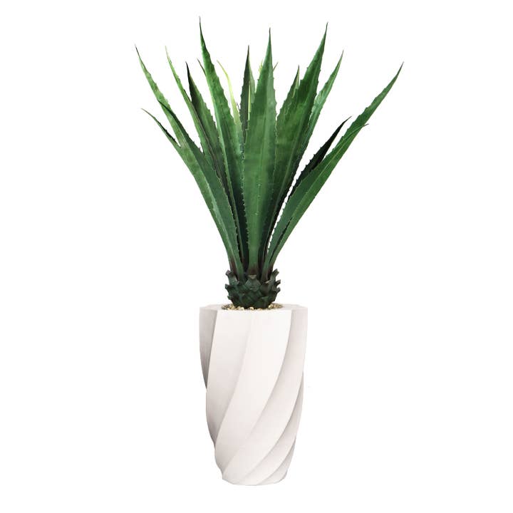 Plante d'agave artificielle Vintage Home Faux Real Touch de 53 pouces pour la vente par Vintage Home