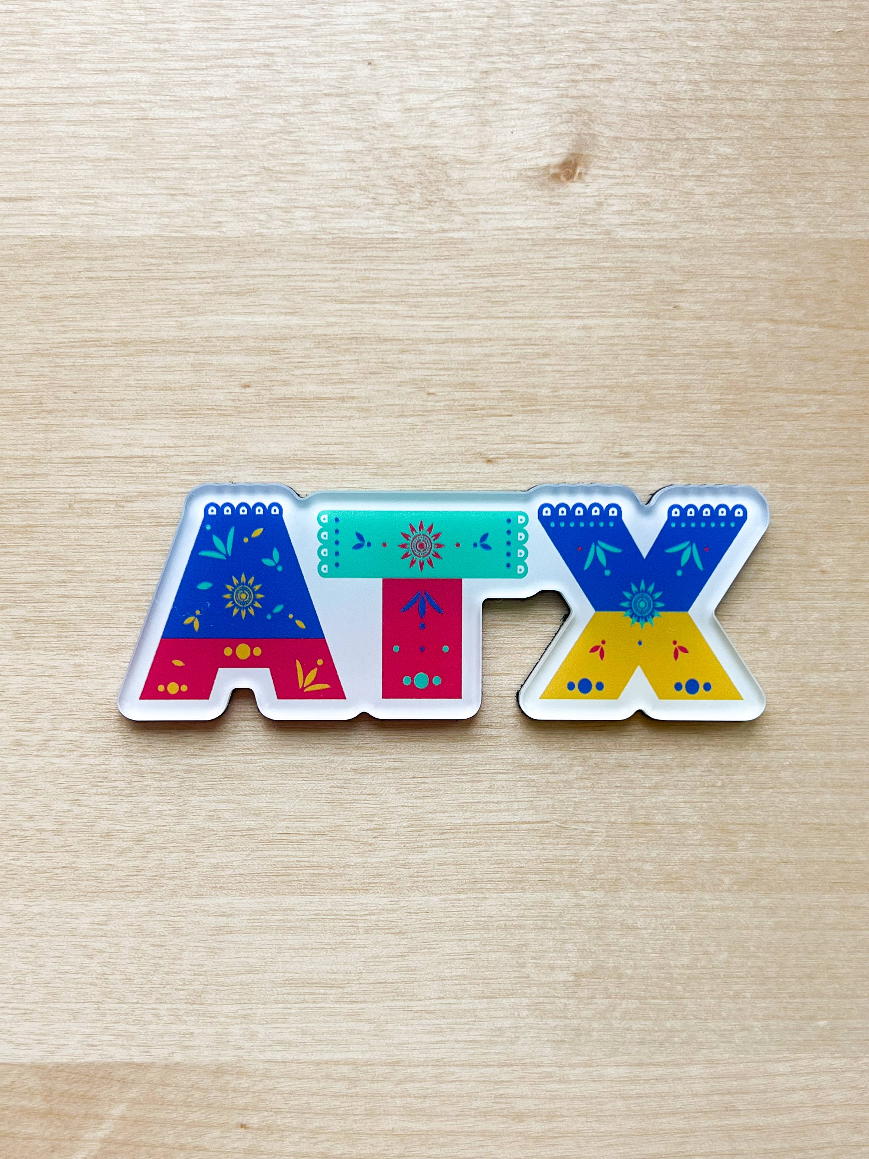 The Sticker Box | Texas Inspired Stickers & Magnets – Íman por atacado – Íman de Acrílico de Austin, Texas – Favorito da Loja de Souvenirs & Presentes14