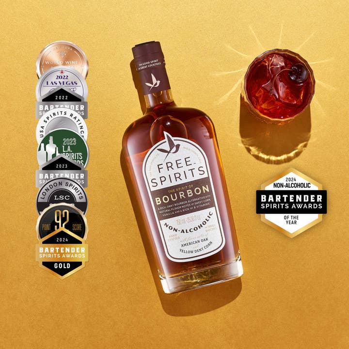 Free Spirits - Wholesale Non-Alcoholic Spirits/Wine/Beer - Free Spirits | The Spirit of Bourbon | Non-Alcoholic Spirit