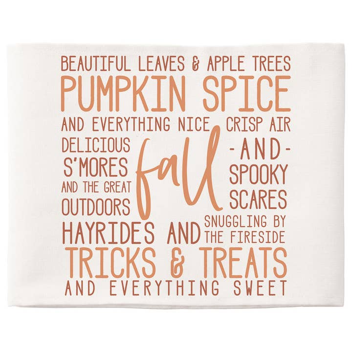 Fall Words - Cuscino Hugs per la vendita all'ingrosso da parte di Sincere Surroundings