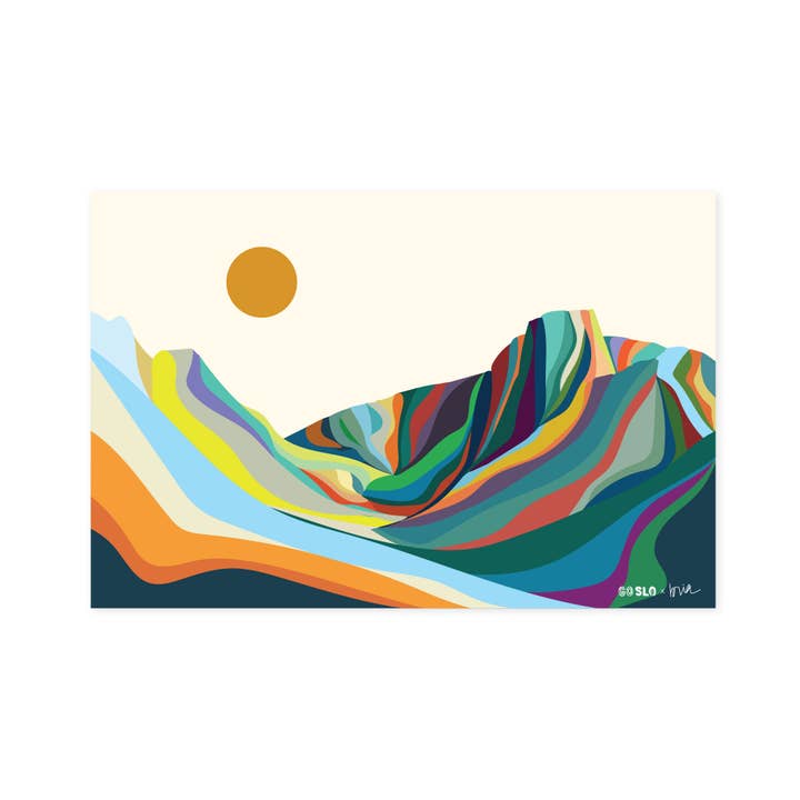 Minimal Cloud Peak Print // Landscape for wholesale by Hammock Fine Art