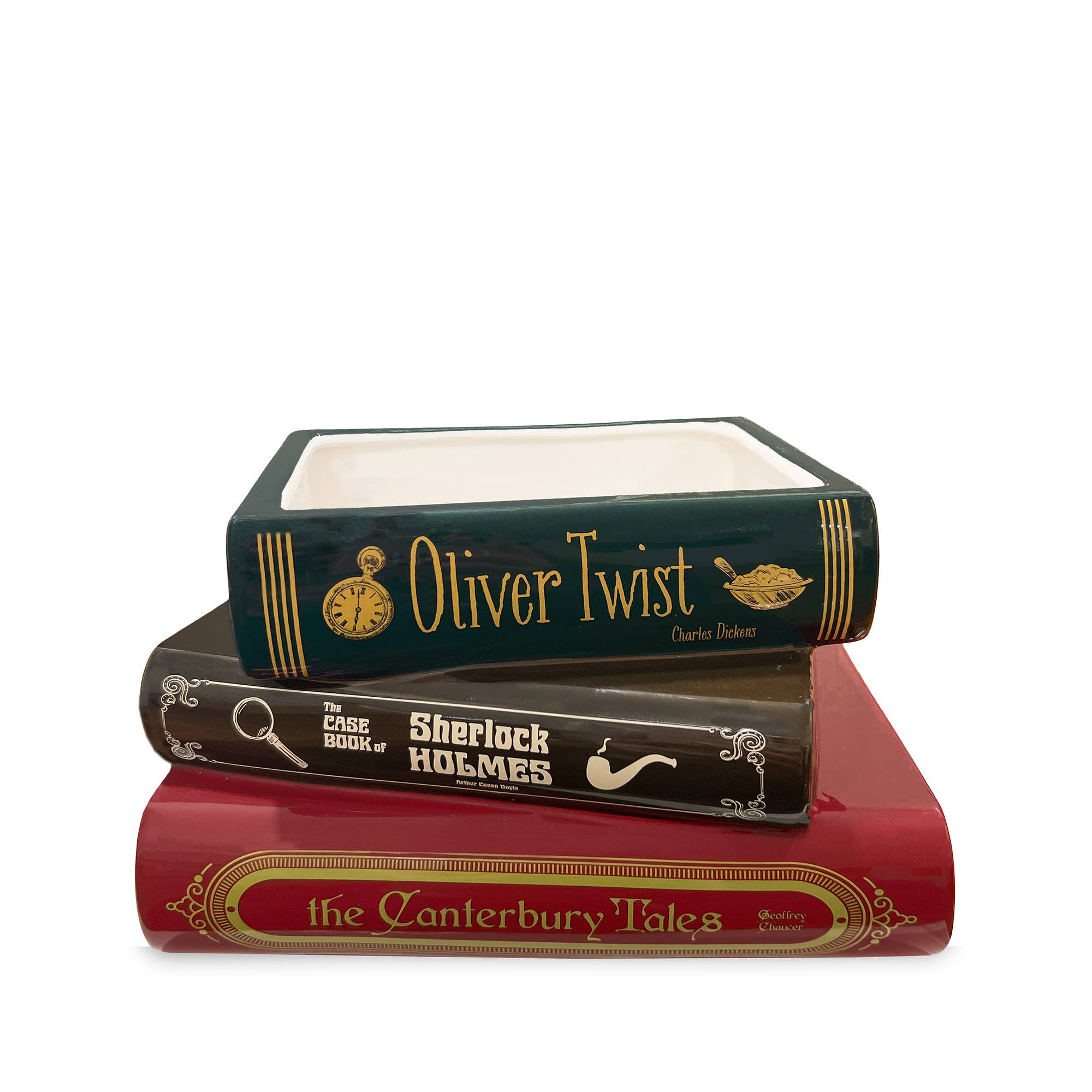 Steel Mill and Co. - Vente Jardinière - Jardinière en livres empilés, Sherlock4