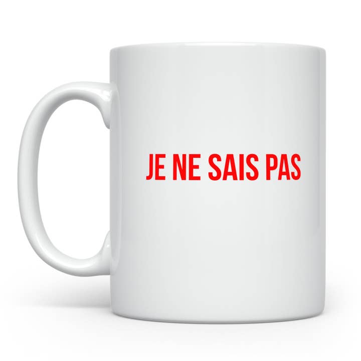 JE NE SAIS PAS MUG for wholesale by RAIZ