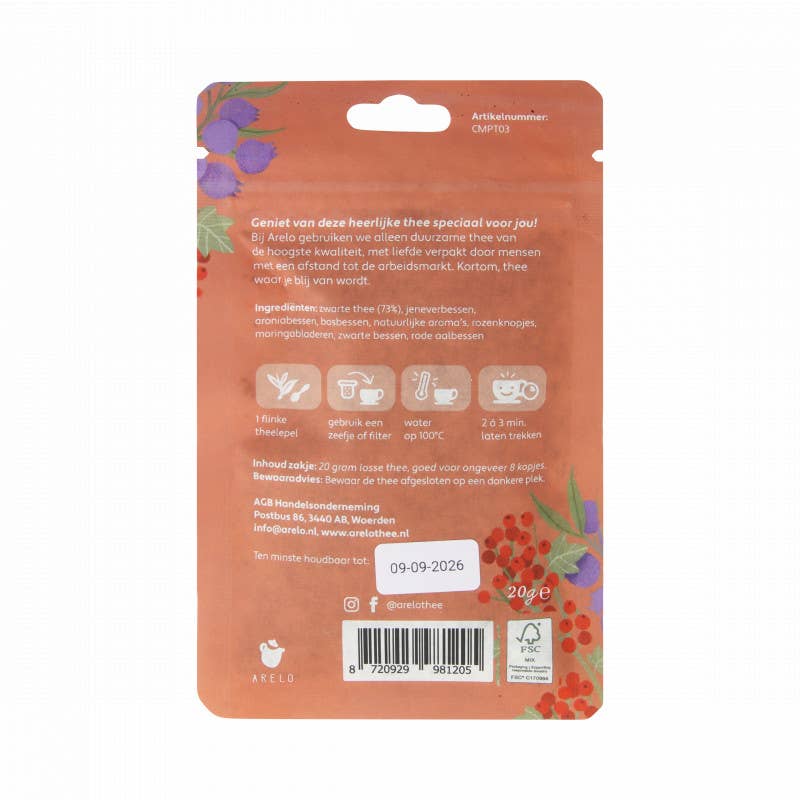 ARELO - Wholesale Loose Tea - You Are Valued - Compliment Tea2