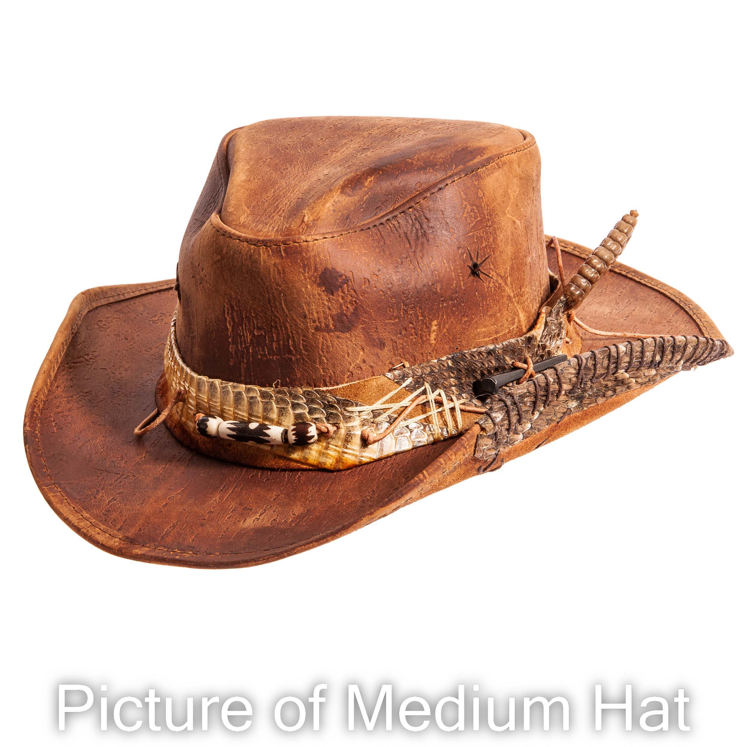 American Hat Makers – wholesale Cowboyhatt - Unisex – Äkta läder cowboyhatt Founders Edition - Stil Sidewinder0
