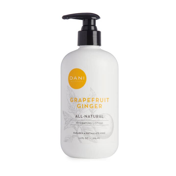 Grapefruit Ginger Hand & Body Lotion 12oz for wholesale by DANI Naturals