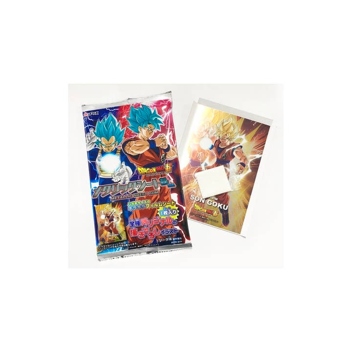 Coris Dragon Ball Super Metallic Sheet Gum 15g for wholesale by MA Imports
