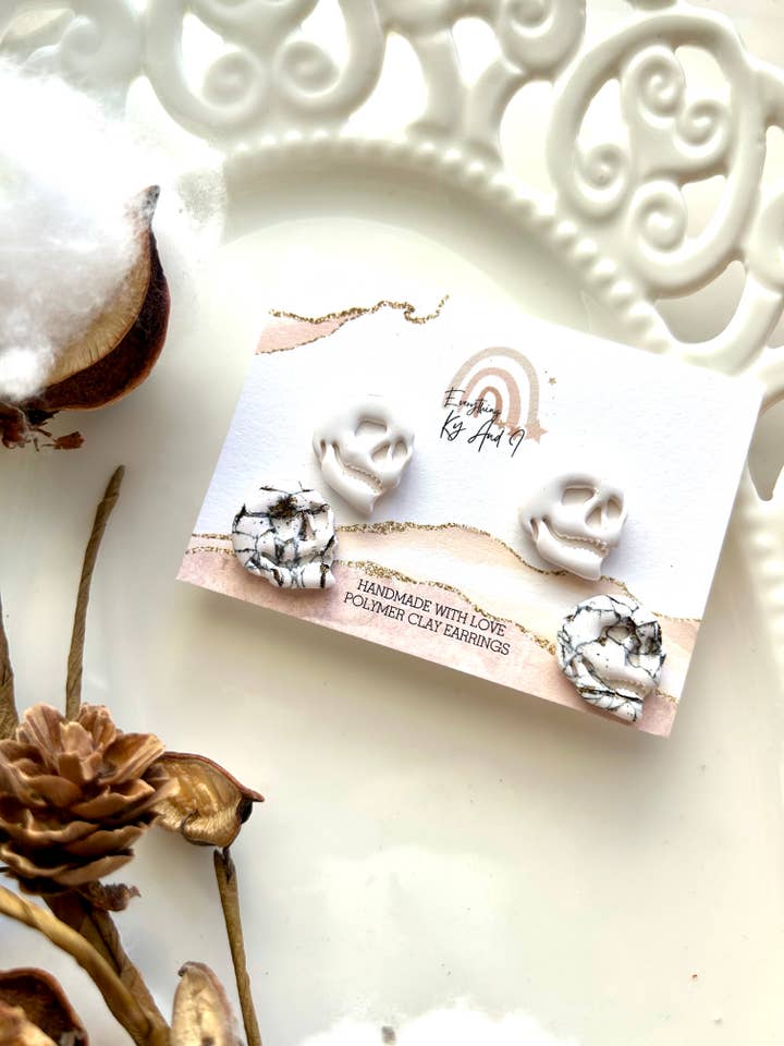 Skull Stud Pack for wholesale by Everything Ky and I