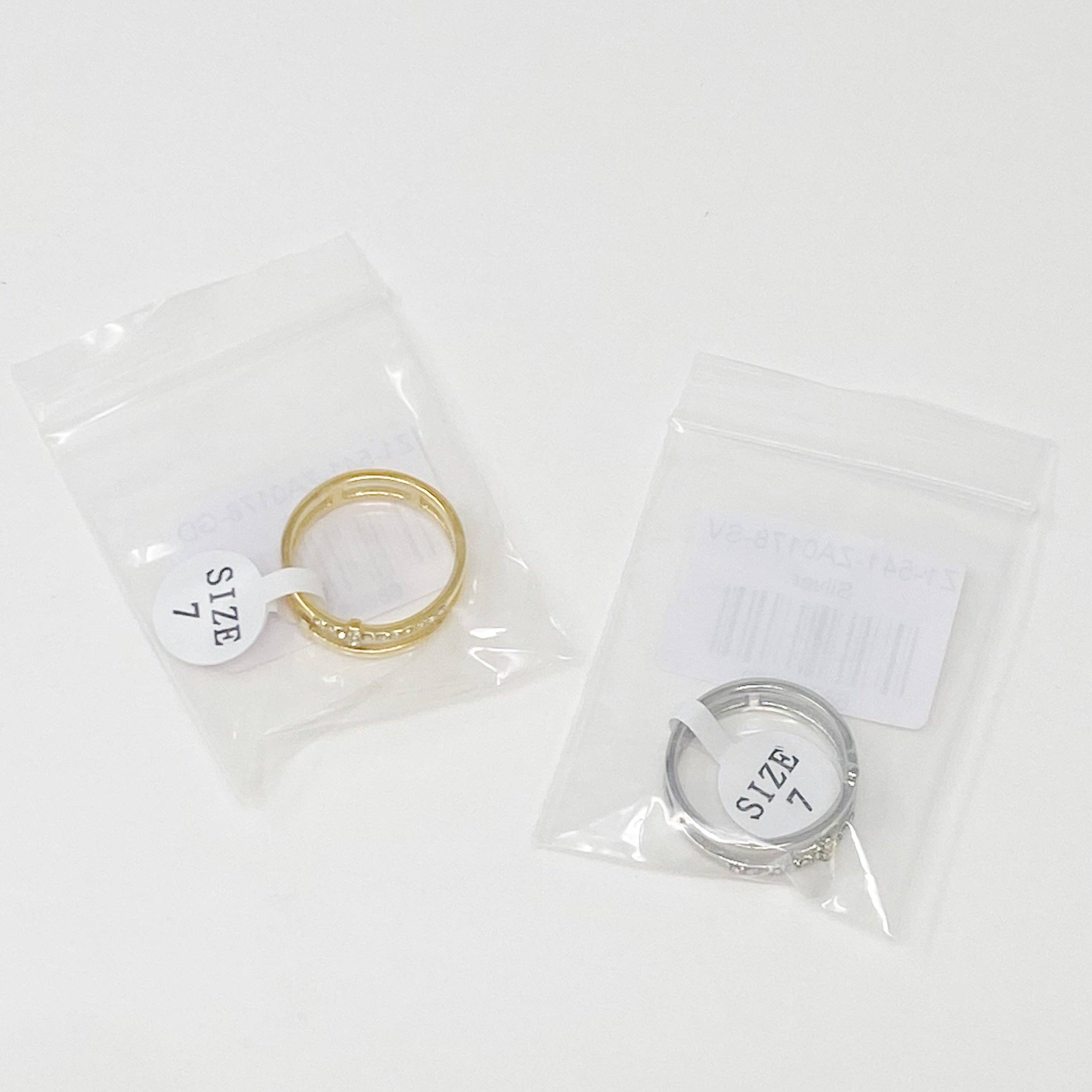 Ellison+Young – wholesale Multi-stone ring – Forever Double Cross Ring7