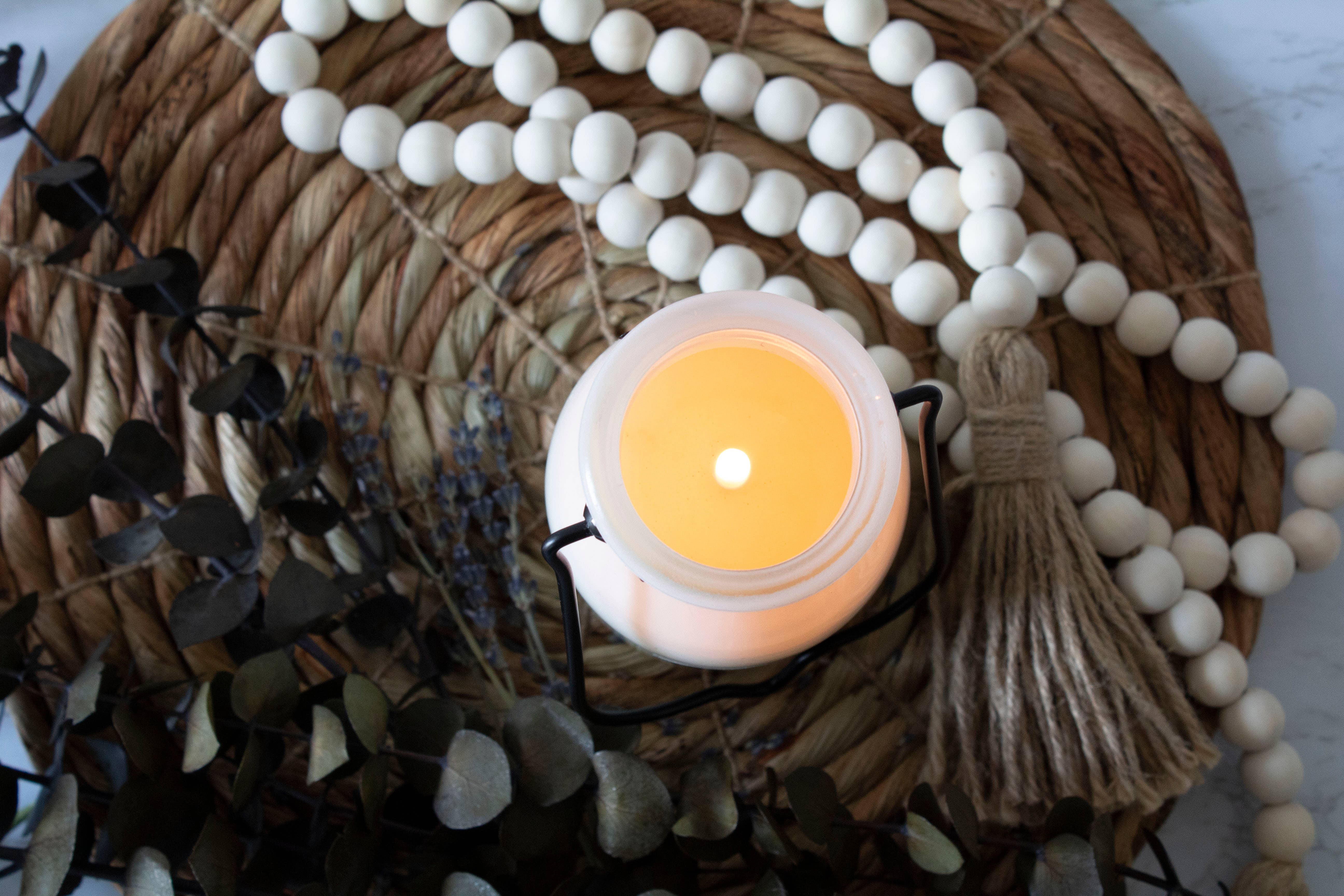 Milkhouse Candle Company - Wholesale Jar/Filled Candle - 14 oz Milkbottle Candle: Pink Guava6