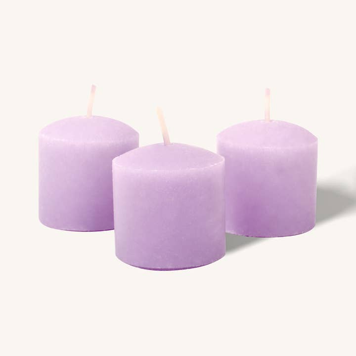Scented Votive Candles - Vanilla Lavender - 12 Hours - 9 Pk for wholesale by Hyoola Candles