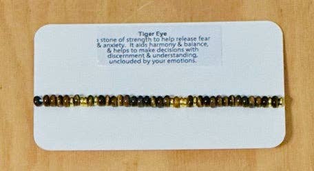 Santore Jewelry Company - Wholesale Beaded Bracelet - Linea Beaded Stretch Bracelet - Ships Carded34